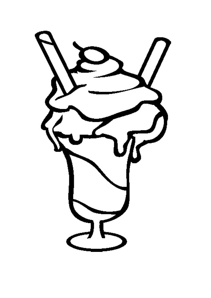 Ice Cream Coloring Pages Printable
 Free Printable Ice Cream Coloring Pages For Kids