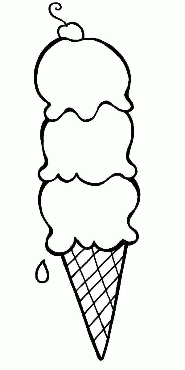Icecream Cone Coloring Pages
 Mickey Mouse Ice Cream Coloring Pages Coloring Home