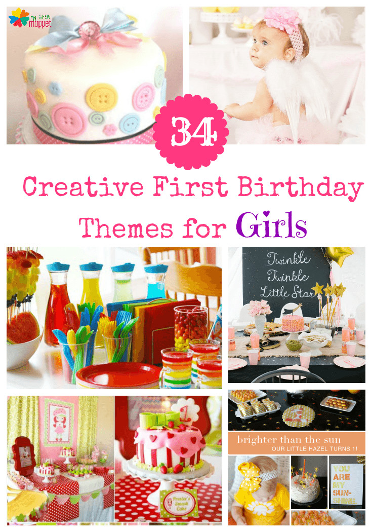 Ideas For 1St Birthday Party
 34 Creative Girl First Birthday Party Themes and Ideas