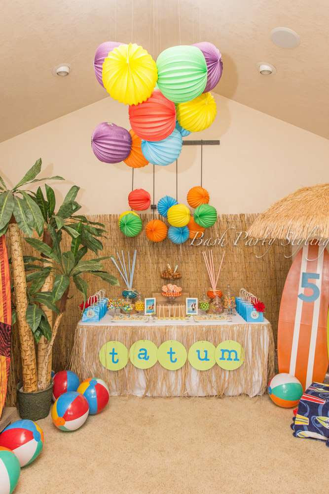 Ideas For A Beach Party
 Beach Birthday Party Ideas
