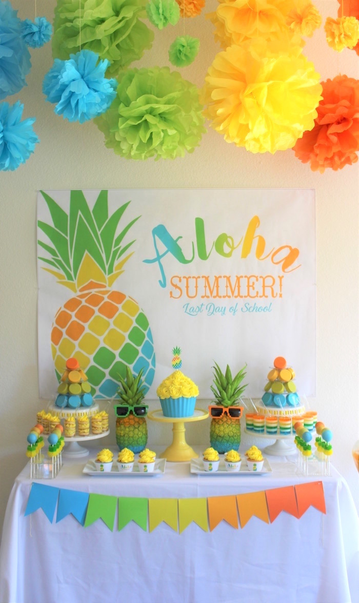 Ideas For A Summer Party
 Kara s Party Ideas Aloha Summer Party