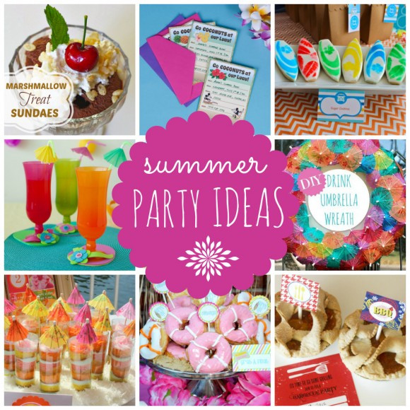Ideas For A Summer Party
 Summer Parties Airplane Parties and Movie Night Ideas