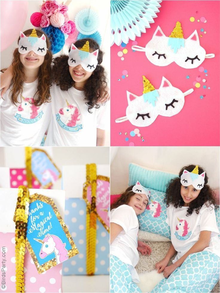 Ideas For A Unicorn Child'S Birthday Party
 My Daughter s Unicorn Birthday Slumber Party in 2019