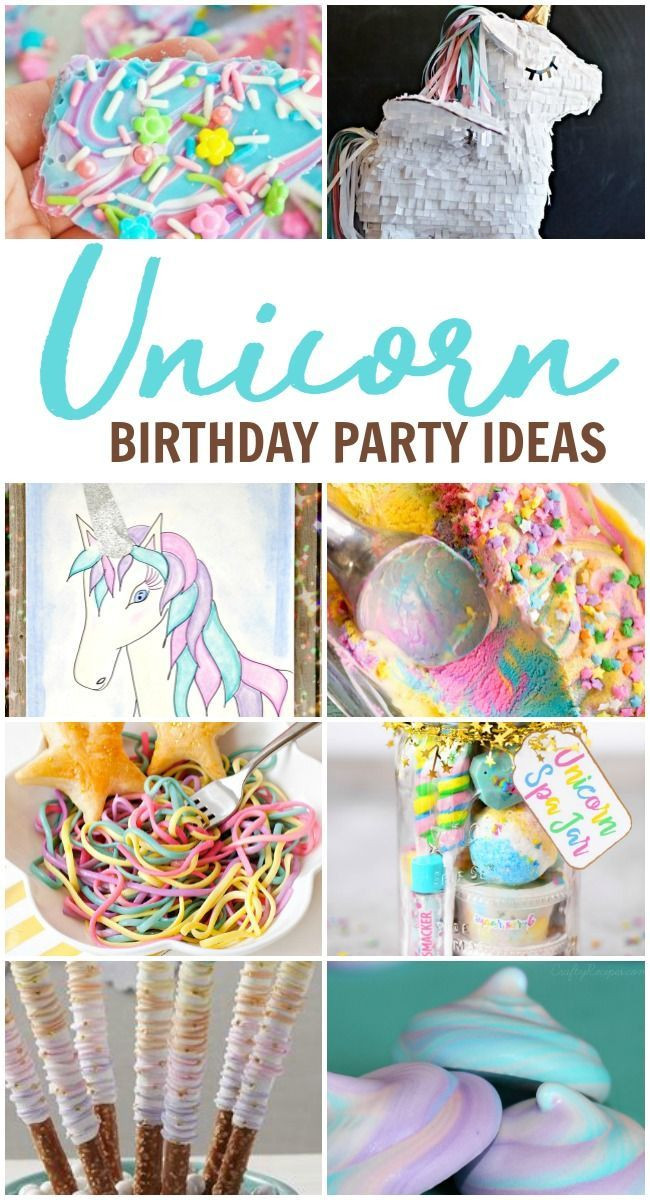 Ideas For A Unicorn Child'S Birthday Party
 25 best ideas about Girls birthday parties on Pinterest