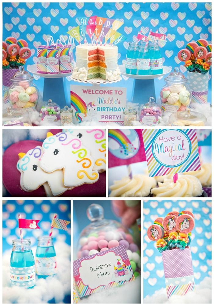 Ideas For A Unicorn Child'S Birthday Party
 25 best ideas about Unicorn party supplies on Pinterest