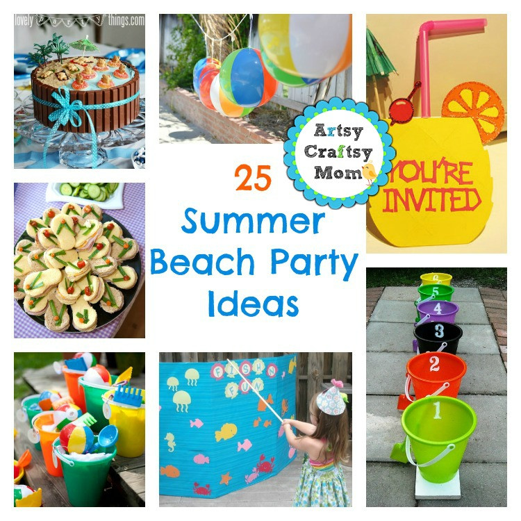 Ideas For Beach Party
 25 Summer Beach Party Ideas