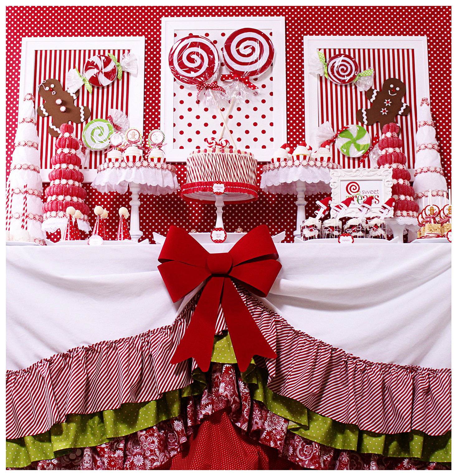 Ideas For Christmas Party
 Kara s Party Ideas Candy Land Christmas Party