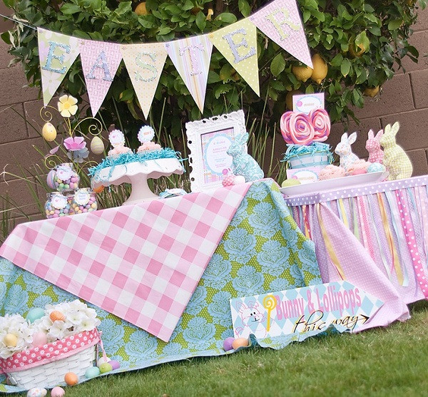 Ideas For Easter Party
 Outdoor Easter decorations 30 ideas for a special holiday