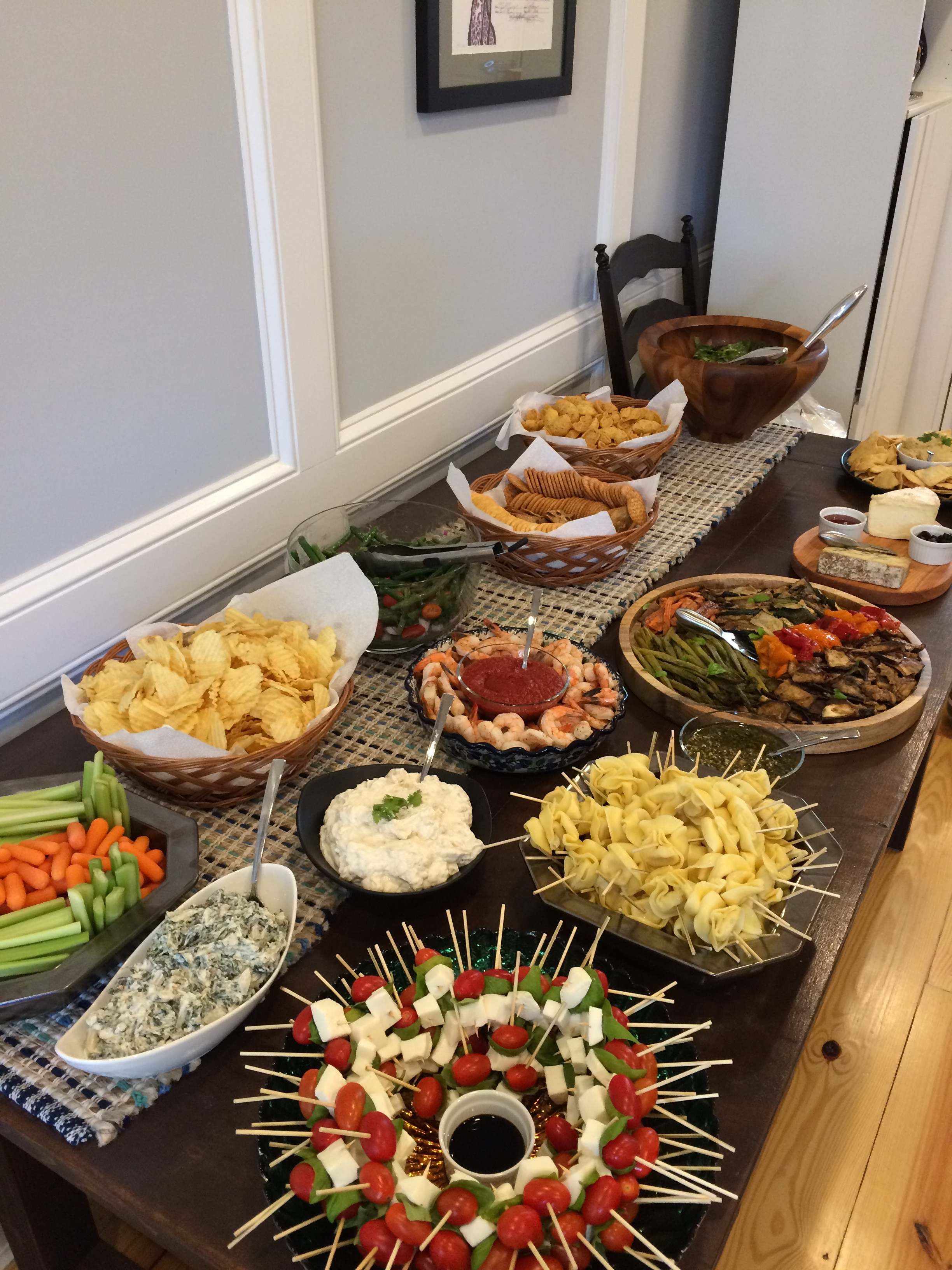 Ideas For Party Food
 Housewarming Party Spread