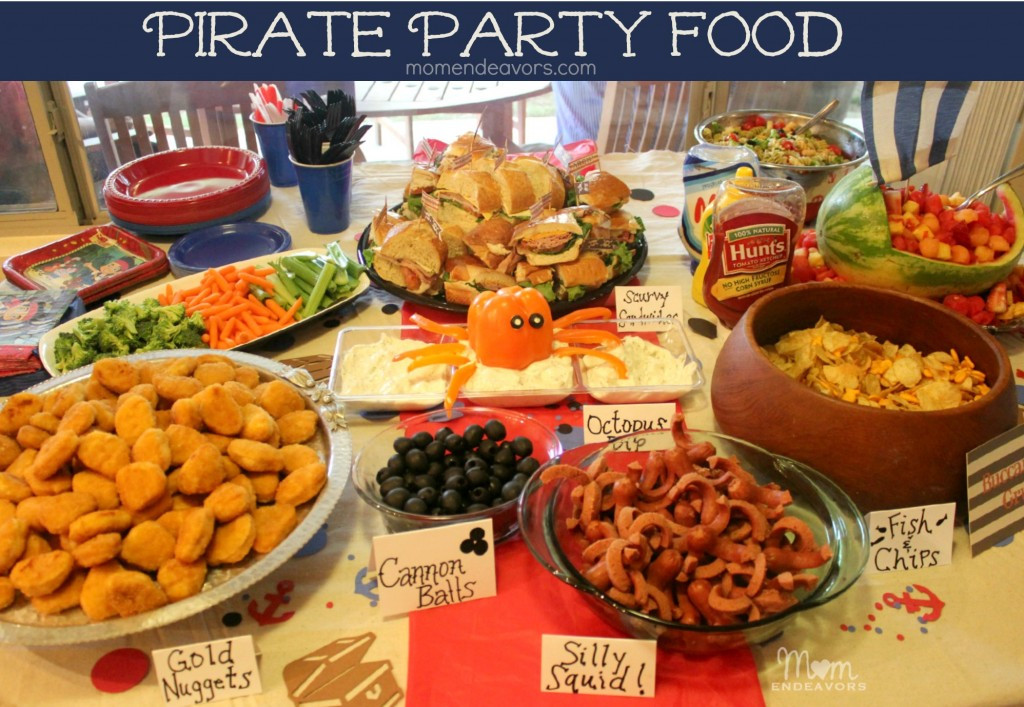 Ideas For Party Food
 Jake and the Never Land Pirates Birthday Party Food