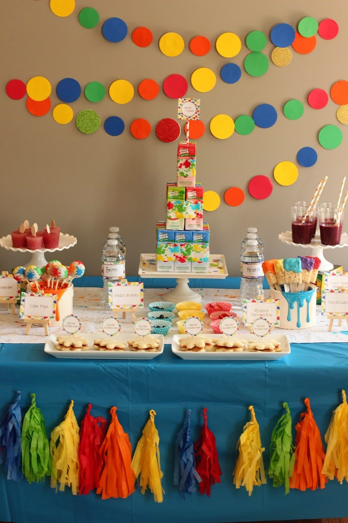 Ideas For Toddler Birthday Party
 Incredible Art and Paint Party Ideas Kids Will Go Crazy For