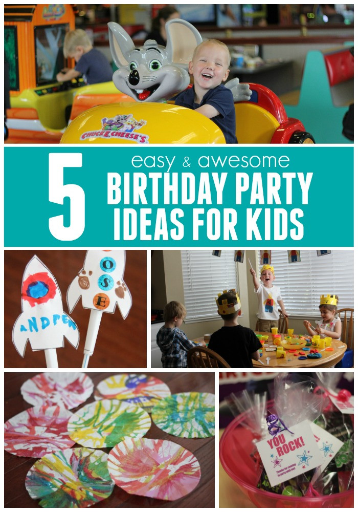 Ideas For Toddler Birthday Party
 Toddler Approved 5 Awesome Birthday Party Ideas for Kids