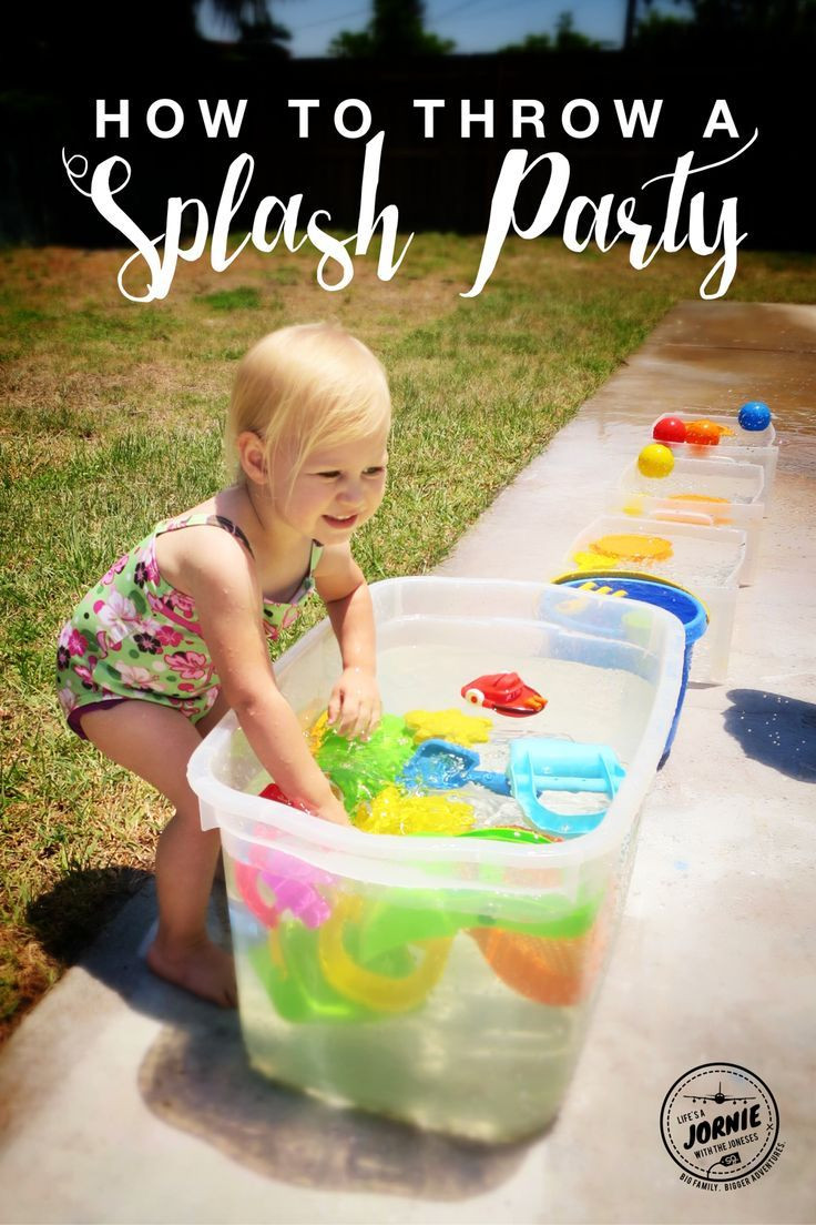 Ideas For Toddler Birthday Party
 How to throw a splash party