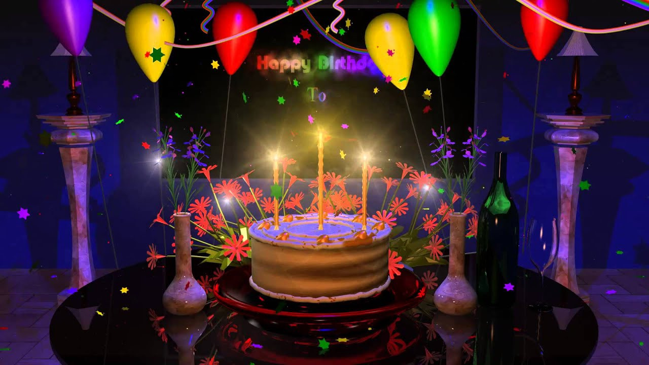 Image Of Birthday Cake
 Happy Birthday Cake Presentation Animation Video