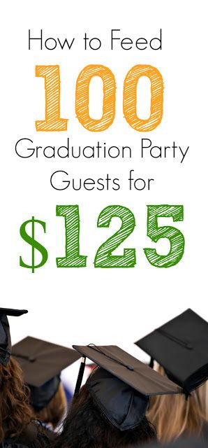 Inexpensive Graduation Party Ideas
 Cheap Graduation Party Food Ideas Menu for 100