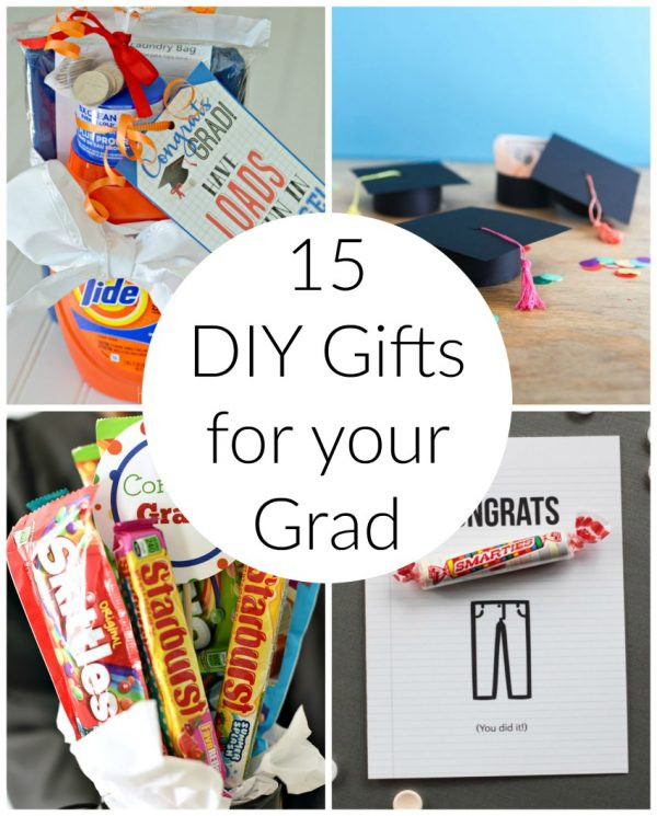 Inexpensive High School Graduation Gift Ideas
 15 DIY Graduation Gift Ideas for your grad