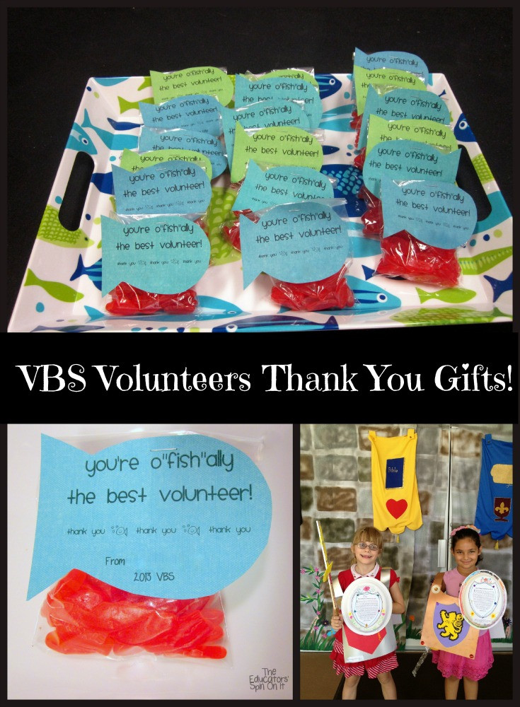 Inexpensive Thank You Gift Ideas For Volunteers
 Thanking Summer Volunteers The Educators Spin It