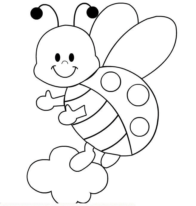 Insect Coloring Pages For Girls
 Ladybug Coloring Pages Free Printables