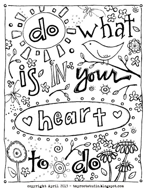 Inspirational Coloring Book
 Inspirational Quotes Coloring Pages QuotesGram