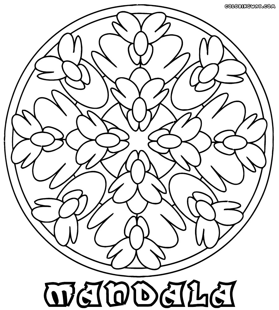 Intricate Coloring Pages For Kids
 Intricate mandala coloring pages