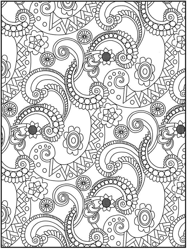 Intricate Coloring Pages Printable Boys
 Intricate Design Coloring Pages Coloring Home