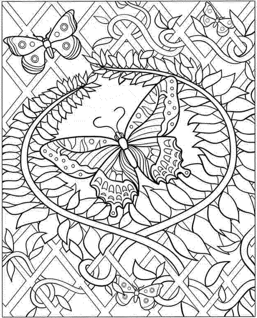 Intricate Coloring Pages Printable Boys
 Intricate Flower Coloring Pages Coloring Home