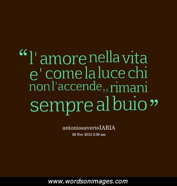 Italian Quotes About Life
 Italian Quotes About Love QuotesGram
