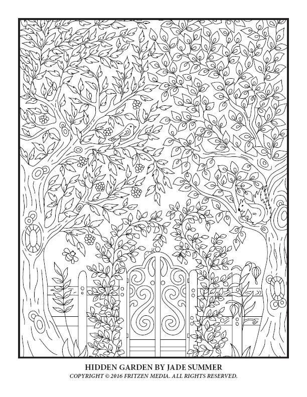 Jade Summer Coloring Pages
 Pin by Gina Brady on Extreme Coloring Book