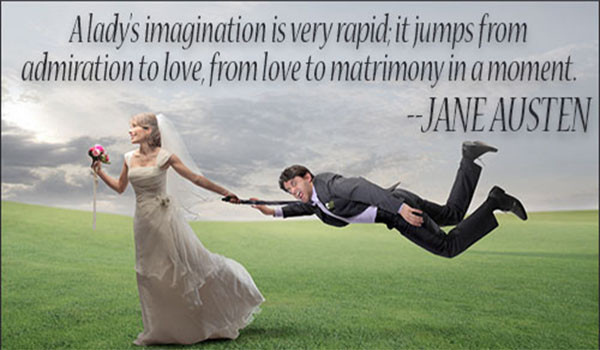 Jane Austen Quotes On Marriage
 Jane Austen Marriage Quote Amazing Love Quotes