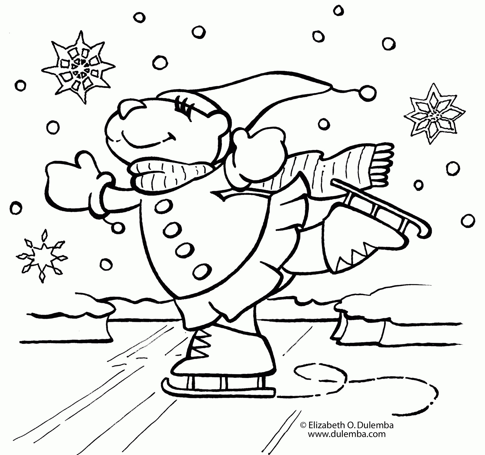 January Coloring Pages Free Printable
 Winter January Coloring Pages Coloring Home