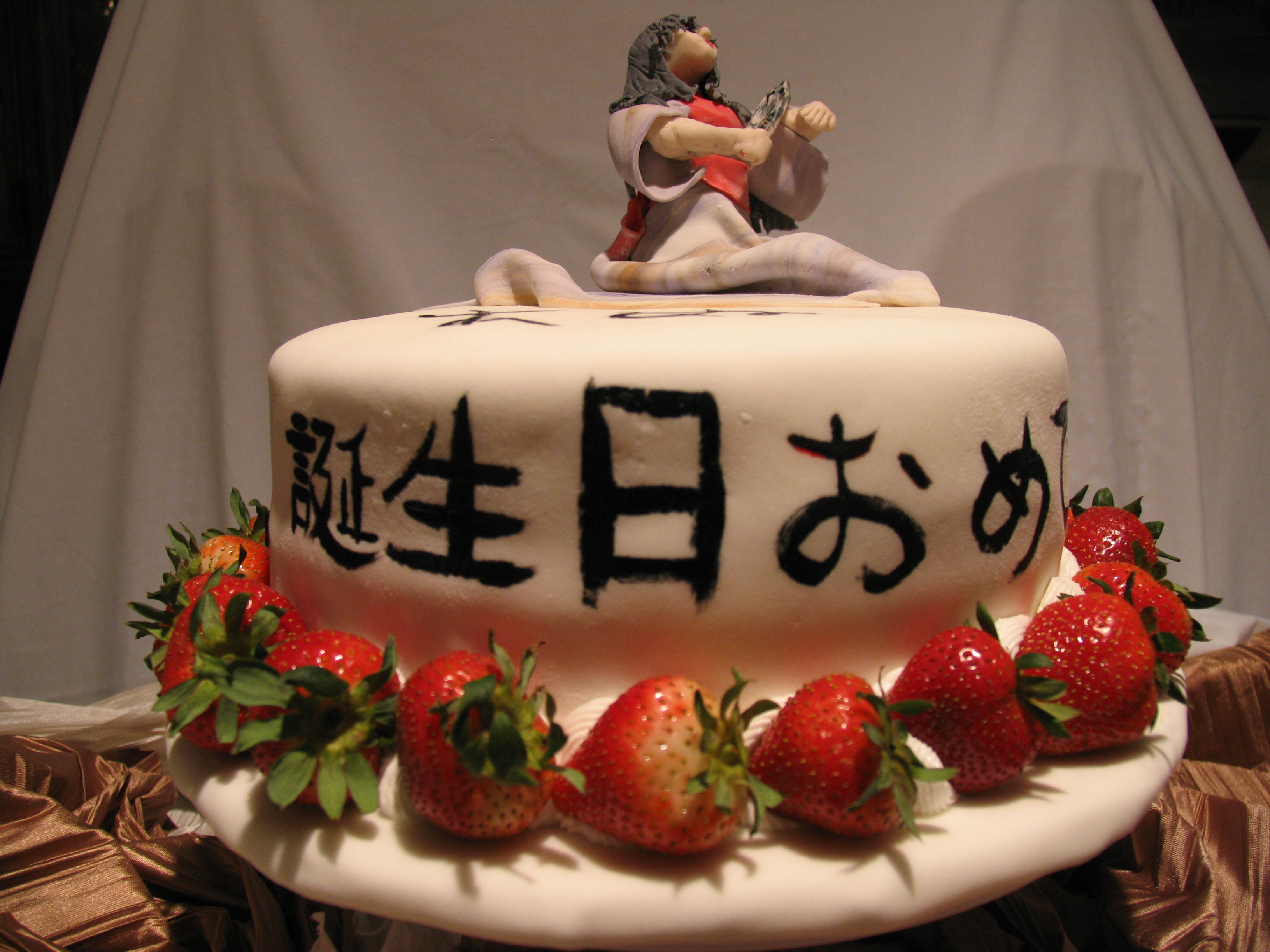 Japan Birthday Cake
 Japanese Manga Cake