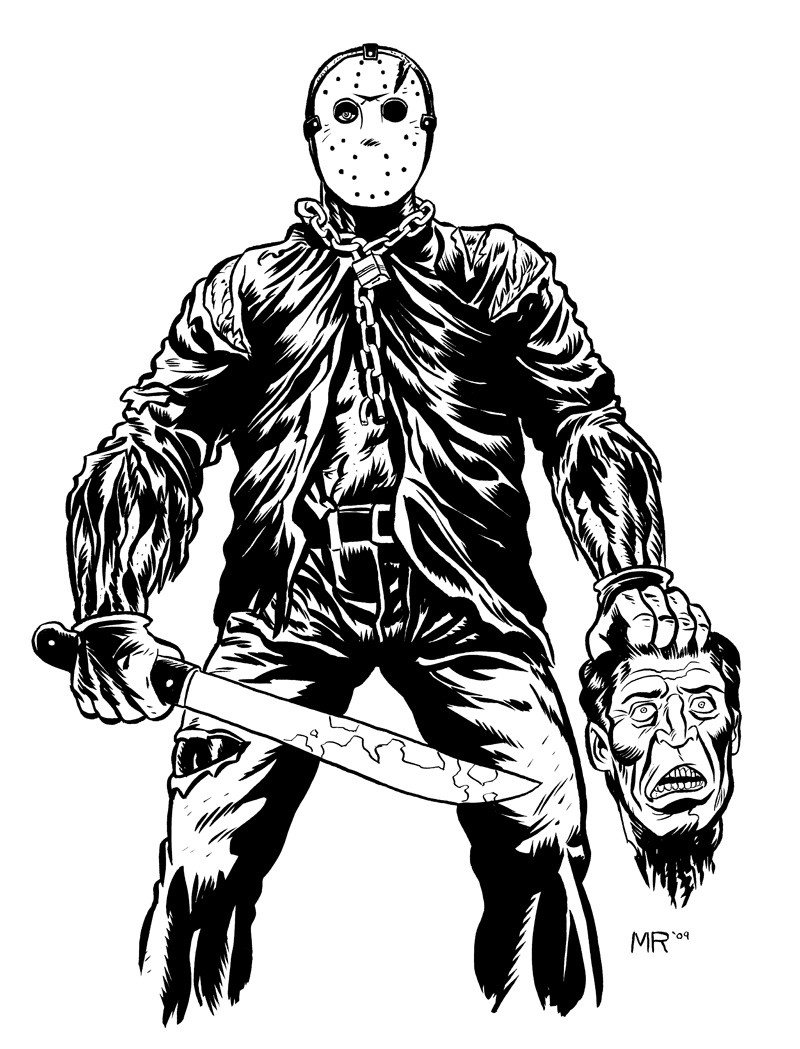 Jason Coloring Pages
 Jason Voorhees by markrudolph on DeviantArt