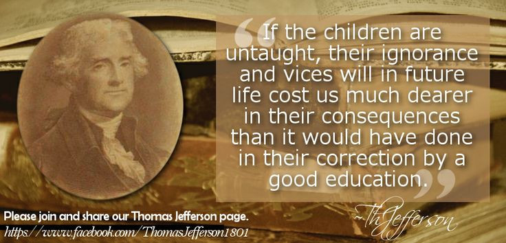 Jefferson Quotes On Education
 Thomas Jefferson Quotes Education QuotesGram