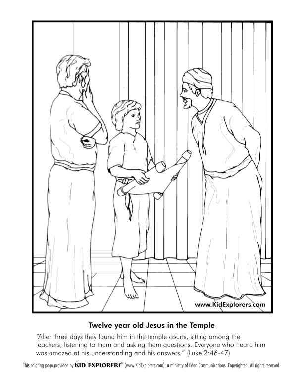 Jesus As A Boy Coloring Pages
 1000 images about Jesus as Child Termple on Pinterest