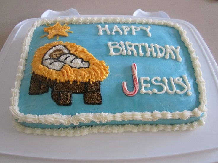 Jesus Birthday Cake Ideas
 17 Best images about Happy Birthday Jesus on Pinterest