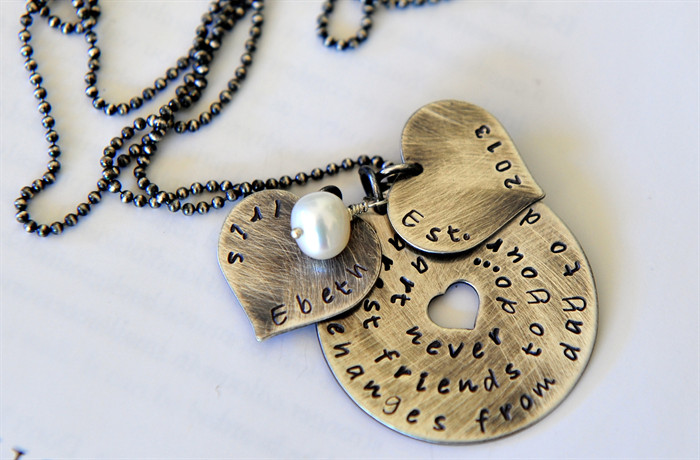 Jewelry Gift Ideas For Girlfriend
 Friendship Necklace Girlfriend Best Friends Jewelry Hearts