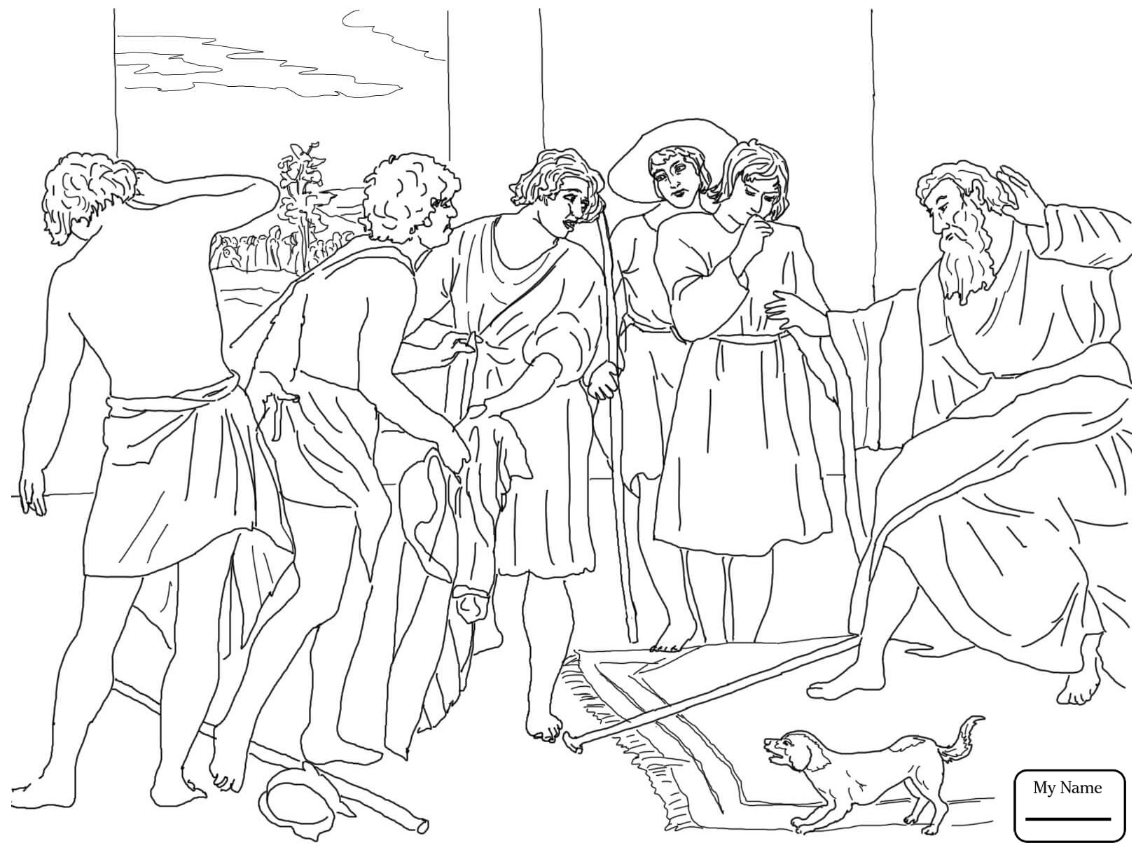 Joseph Sold Into Slavery Coloring Pages
 Joseph sold Into Slavery Coloring Pages Printable