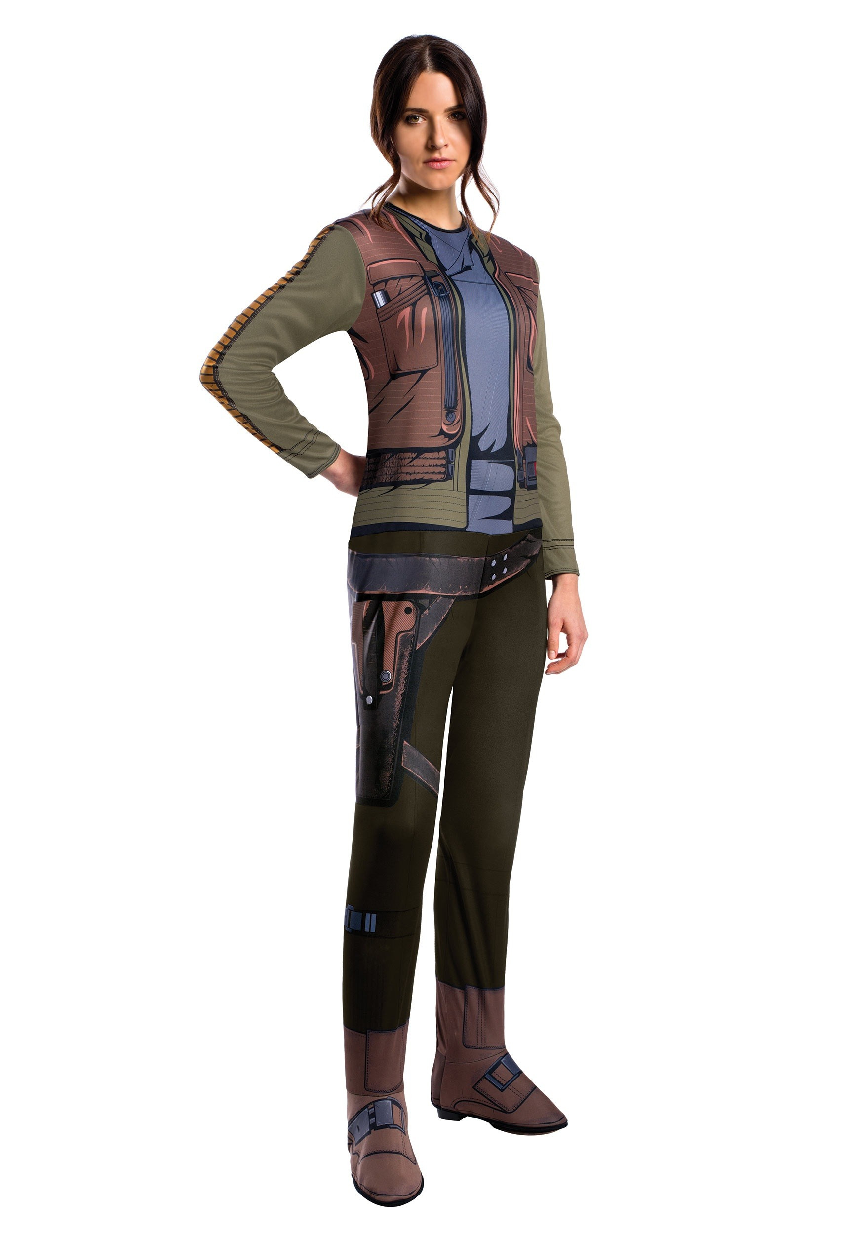 Jyn Erso Costume DIY
 Jyn Erso Women s Adult Costume from Star Wars Rogue e