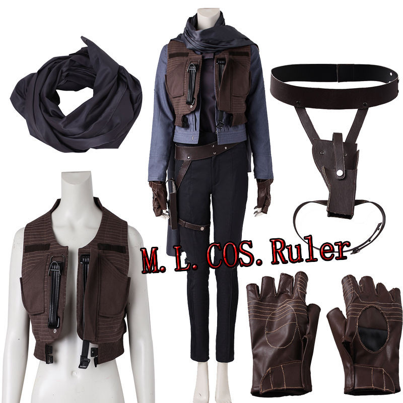 Jyn Erso Costume DIY
 Exclusive Rogue e Star Wars Jyn Erso Cosplay Costume