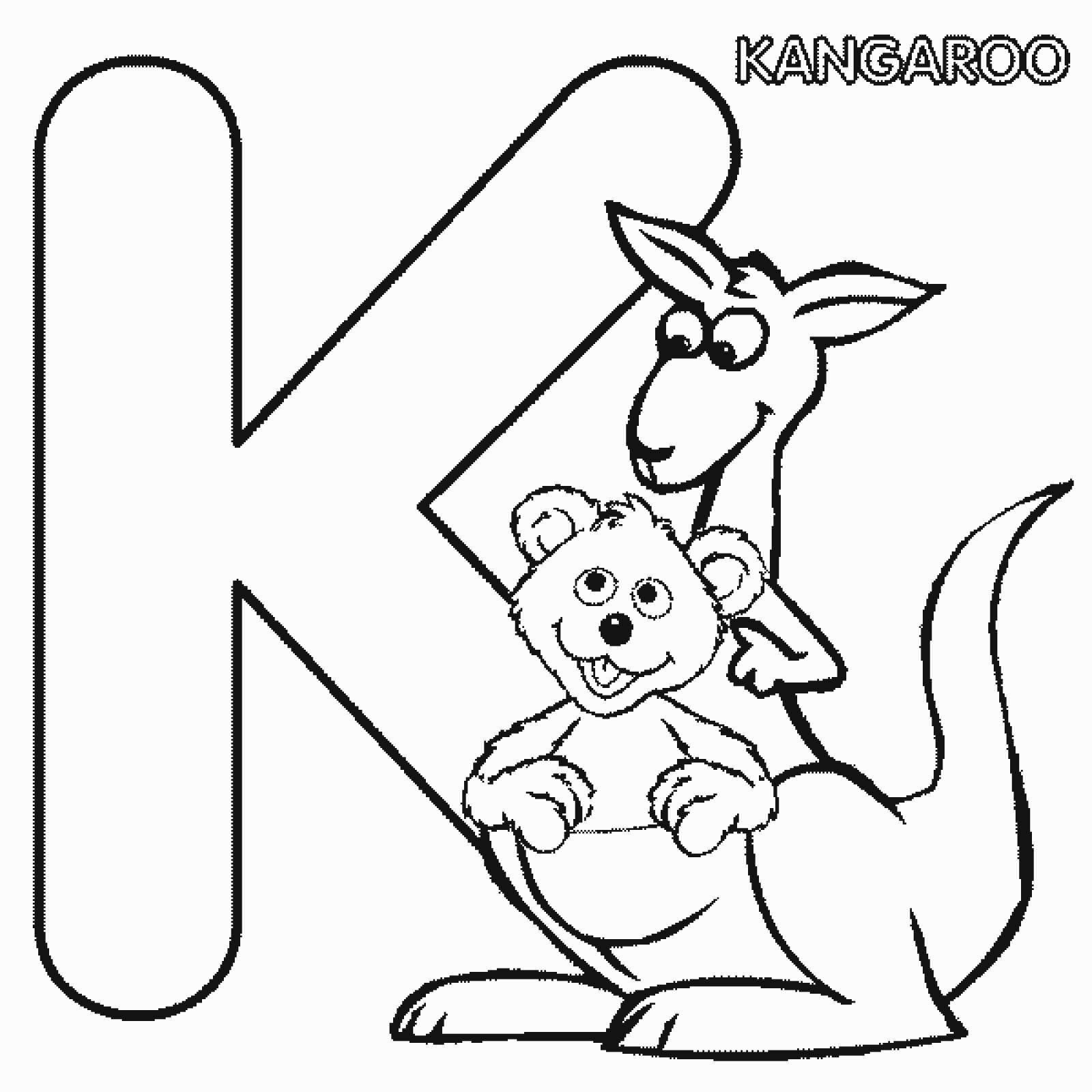 K Coloring Pages
 Letter K Coloring Page Coloring Home