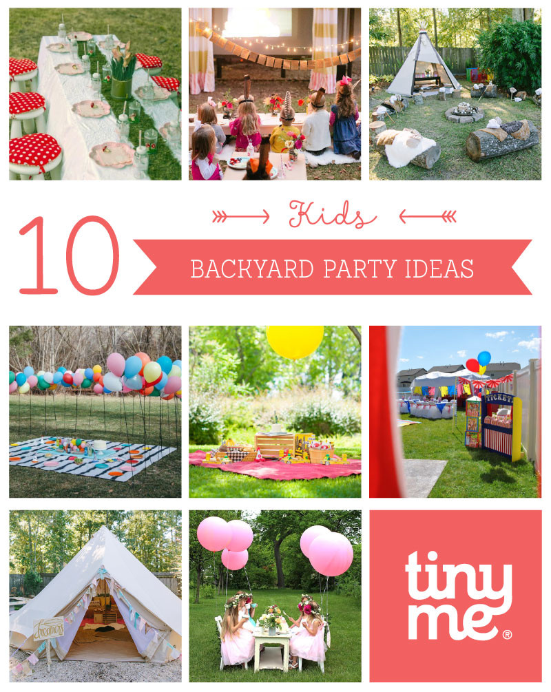 Kid Backyard Party Ideas
 10 Kids Backyard Party Ideas Tinyme Blog