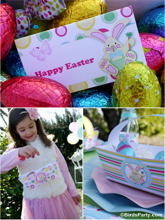Kid Easter Party Ideas
 Kid s Easter Egg Hunt Party and Printables Party Ideas