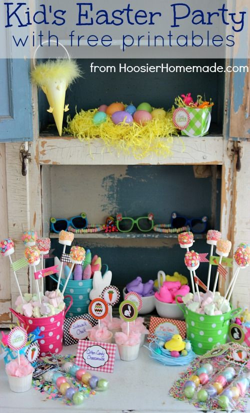 Kid Easter Party Ideas
 1000 images about Easter Fun Ideas & Traditions on