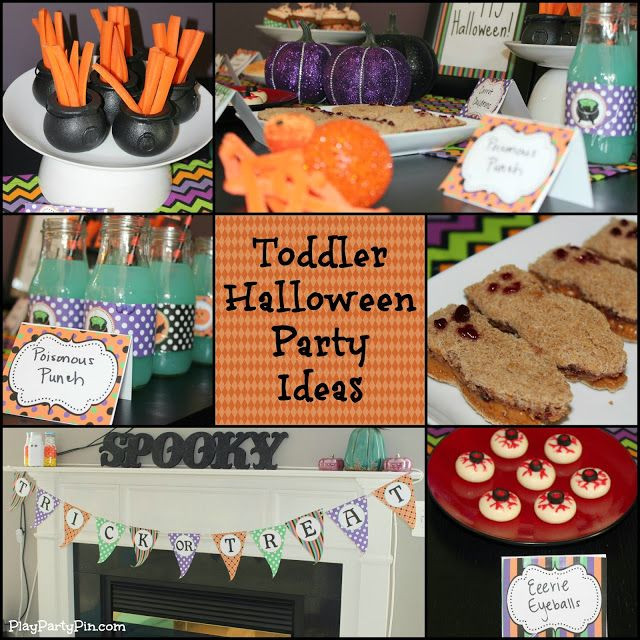 Kid Halloween Party Ideas
 Best 25 Toddler halloween parties ideas on Pinterest
