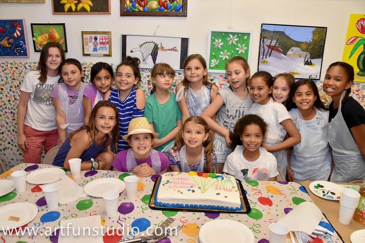 Kids Birthday Party Brooklyn
 Kid s Birthday Parties Album Art Fun Studio