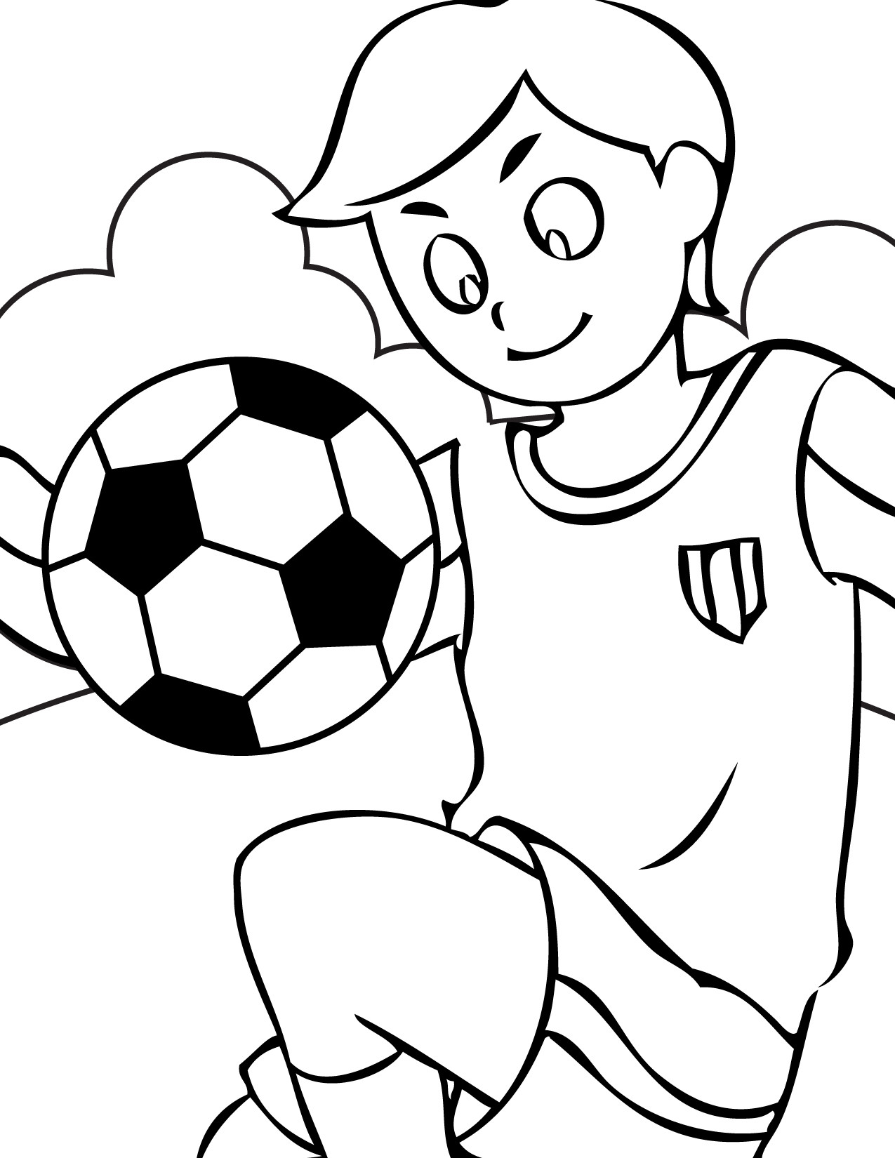 Kids Coloring Sheets For Boys
 Free Printable Sports Coloring Pages For Kids