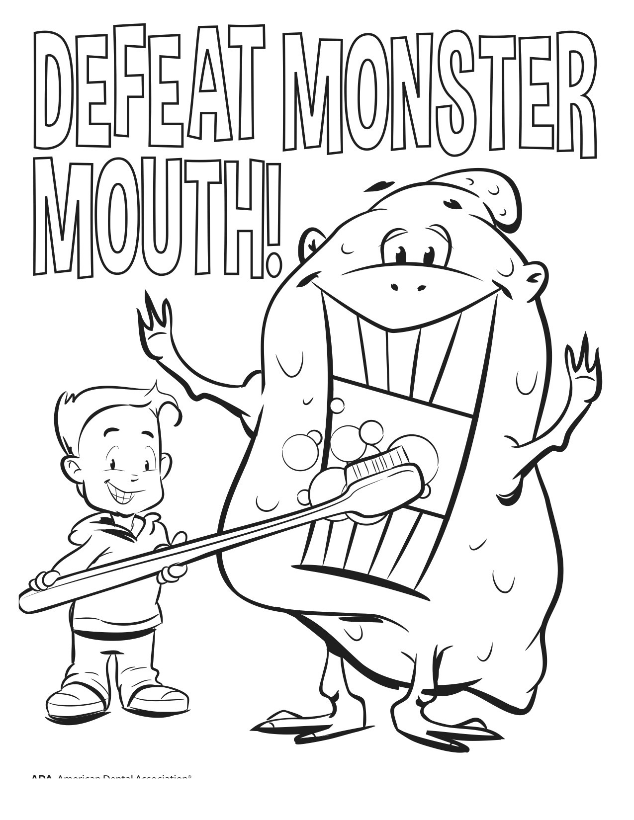 Kids Dental Coloring Pages
 Your Child Can Win an iPad Mini