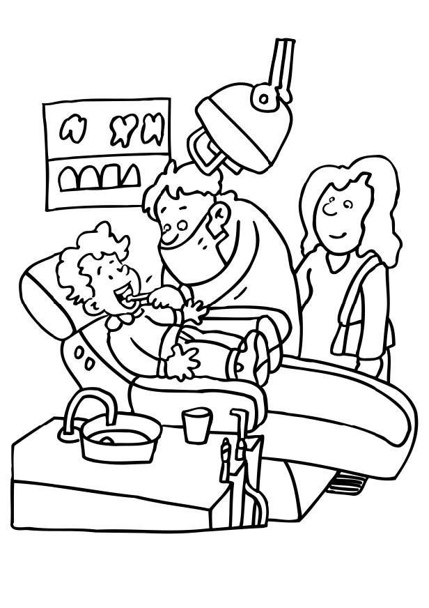Kids Dental Coloring Pages
 Coloriage dentiste img 6482