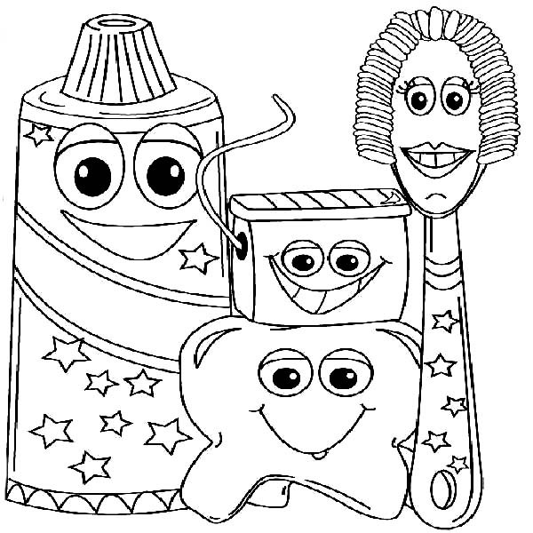 Kids Dental Coloring Pages
 Dentist Coloring Pages Bestofcoloring