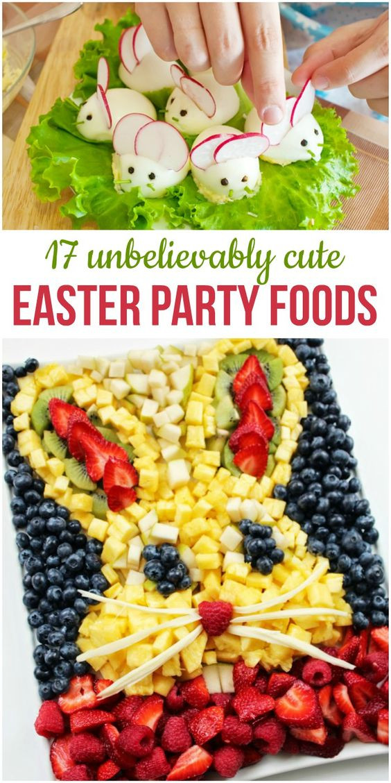 Kids Easter Party Snack Ideas
 17 Unbelievably Cute Easter Party Foods for Your Brunch or